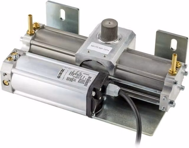 Operatore oleodinamico per cancelli a battente Gibidi Floor 854 81524 colore argento