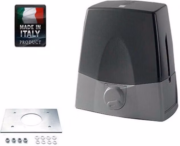 ATTUATORE MOTORE CANCELLO SCORREVOLE 1000 Kg 230V BAGNO D'OLIO USO CONDOMINIALE