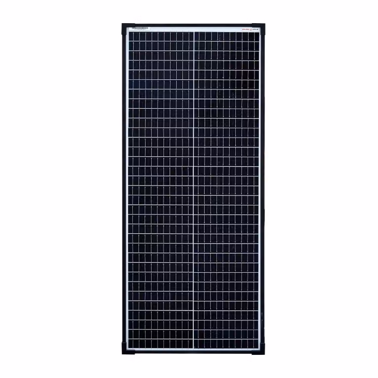 pannello solare enjoy solar® modulo solare monocristallino 80W 36V (cornice nera), celle da 182 mm, IVA 0%