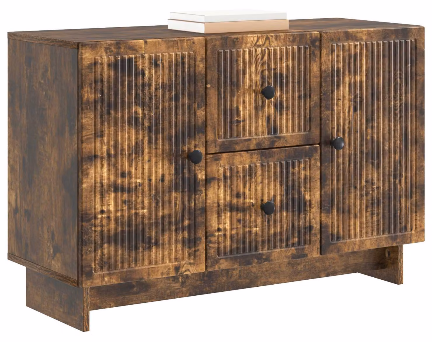 Credenza Rovere Fumo 89 x 34,5 x 60 cm Legno ingegnerizzato
