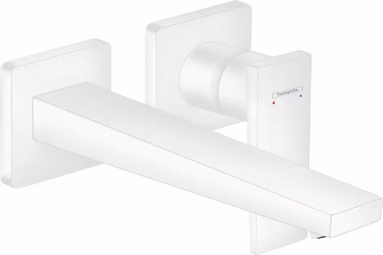 hansgrohe Metropol mitigeur monocommande de lavabo encastré, poignée, saillie de 225 mm, montage mural, 32526700, 32526700