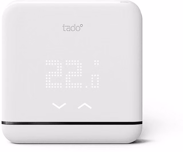 Termostato intelligente e connesso Tado INT 151 con controllo via App e WiFi, colore bianco