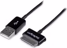 Cavo adattatore Startech.Com da USB-C a 30 pin per Galaxy Tab, colore nero, lunghezza 2 m