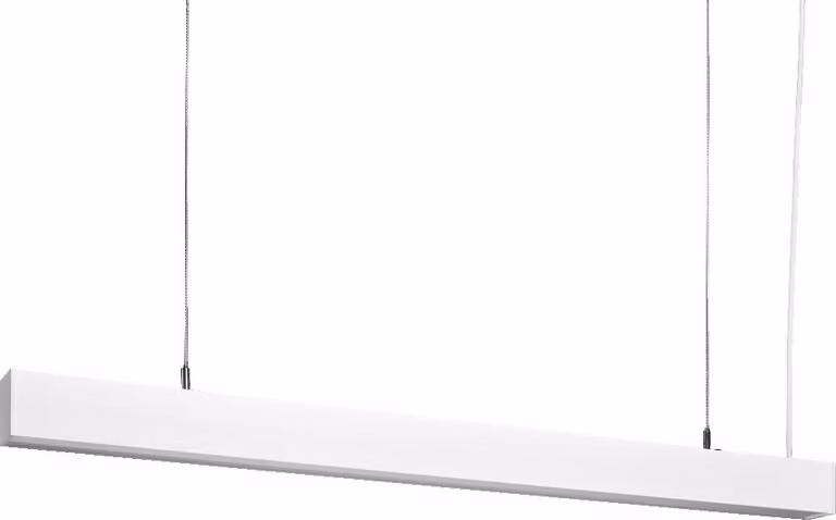 LEDVANCE SUN@HOME Workspace Ceiling Plafoniera TW a sospensione, bianca, luce bianca regolabile (da 2200K a 5000K), dimmerabile, adatta automaticamente la luce al bioritmo, classe di protezione IP20