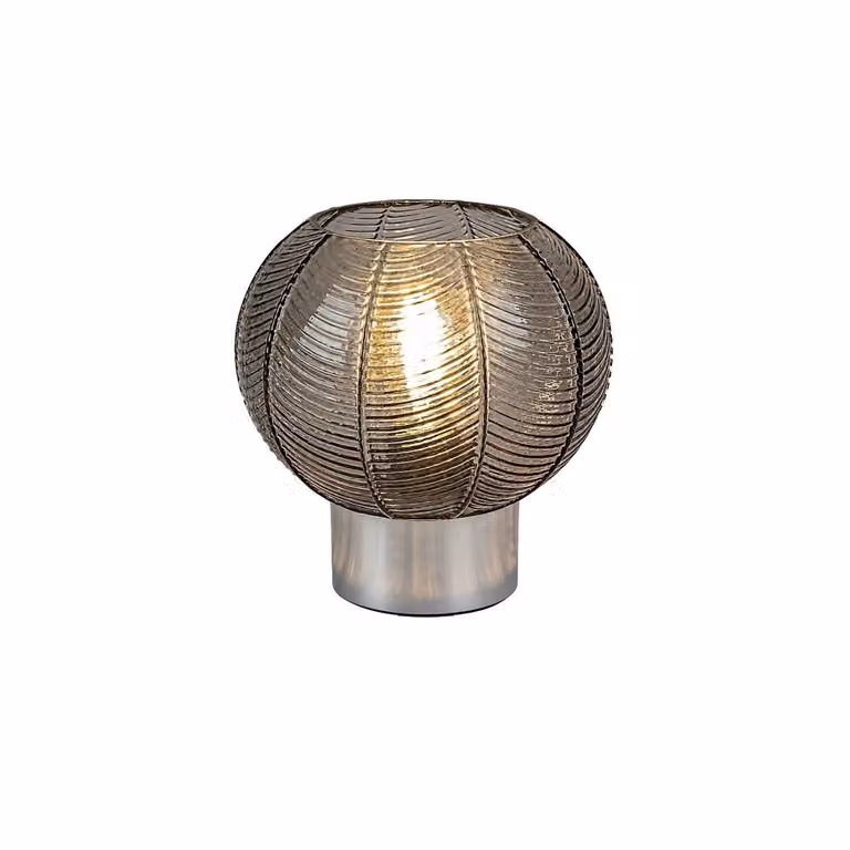 Moderna lampada da tavolo Monet E27 cromata 74017 Rabalux
