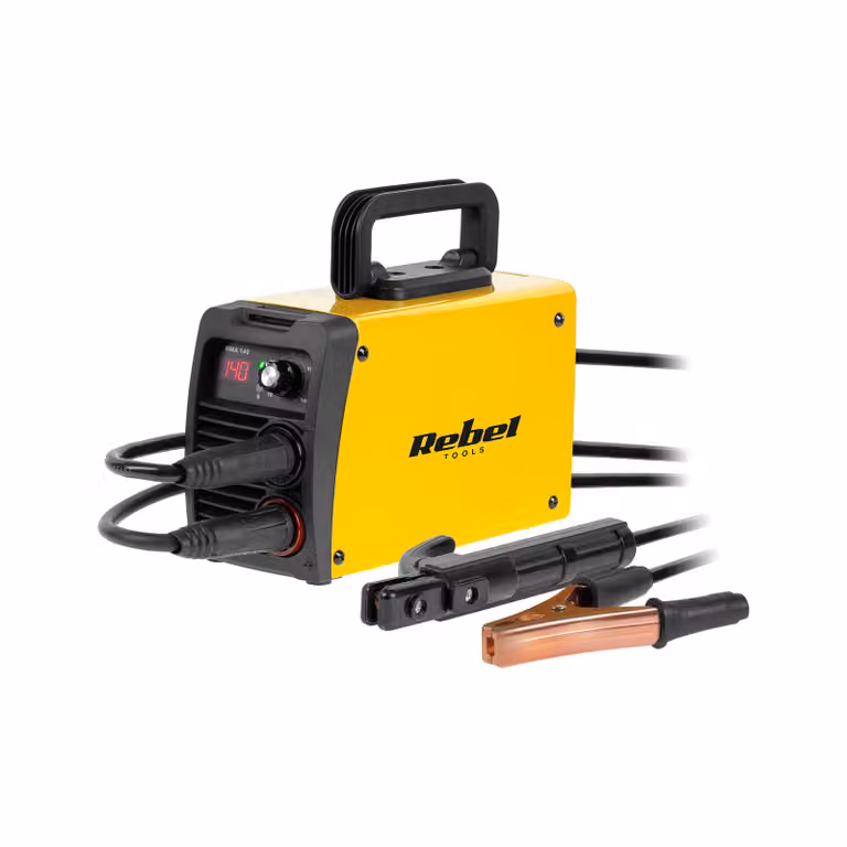 Rebel RB-1040 Saldatrice MMA inverter 140A compatta con display a LED