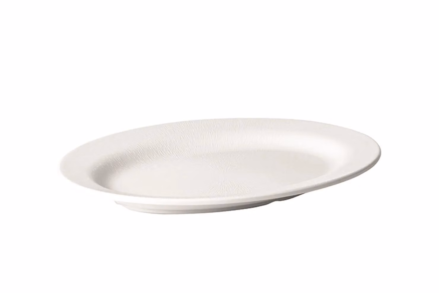 Vassoio Melamina Ovale, linea Rain, Cm 42X29X4, 8 pezzi