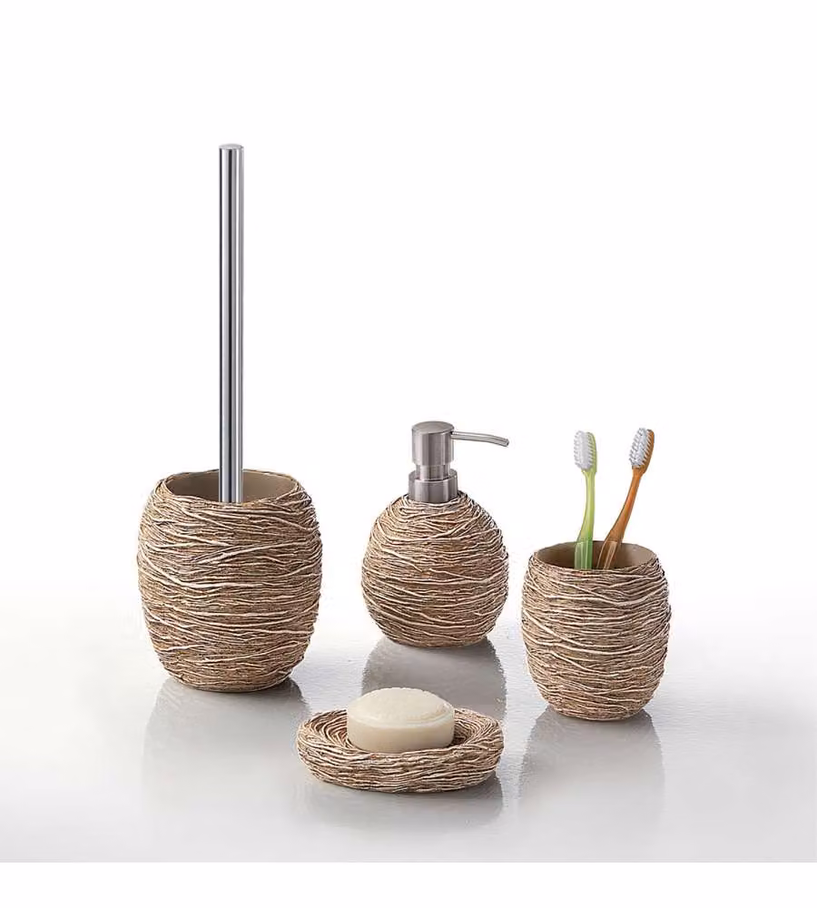 Idra portaspazzolini beige