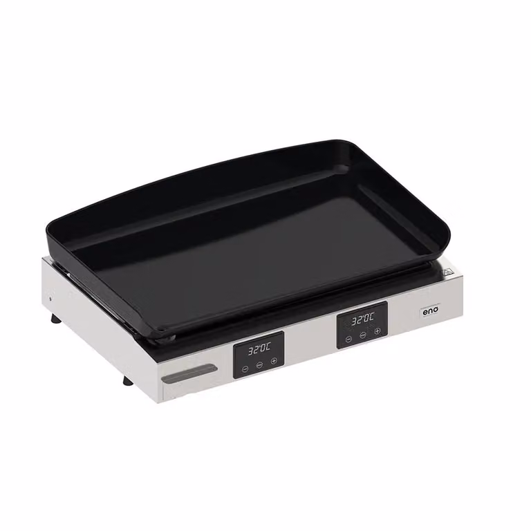 Plancha elettrica Initial 65 Inox e nero - Enò