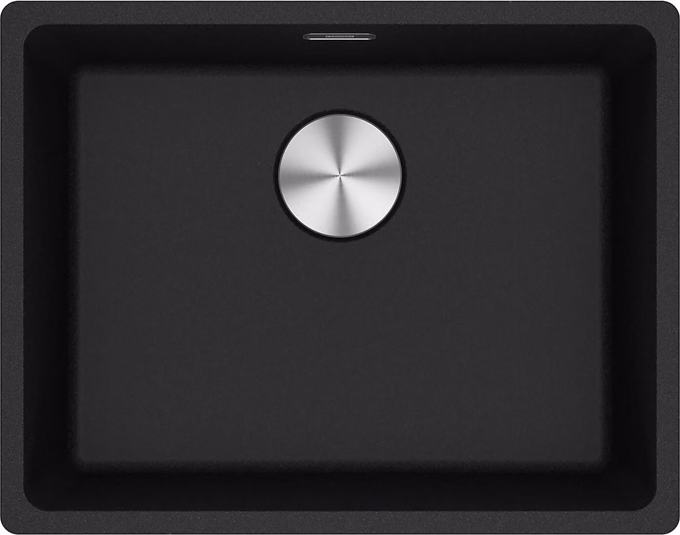 Lavello sottopiano Franke Maris MRG 110-52 Fragranit Onyx, funzionamento manuale