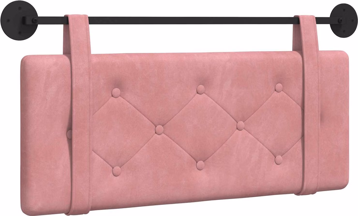 Testiera sospesa Rosa Velluto