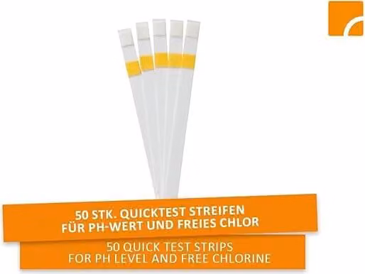 Steinbach | Kit galleggiante di dosaggio con 50 strisce reattive | 18 cm Ø | acqua della piscina pulita e cristallina