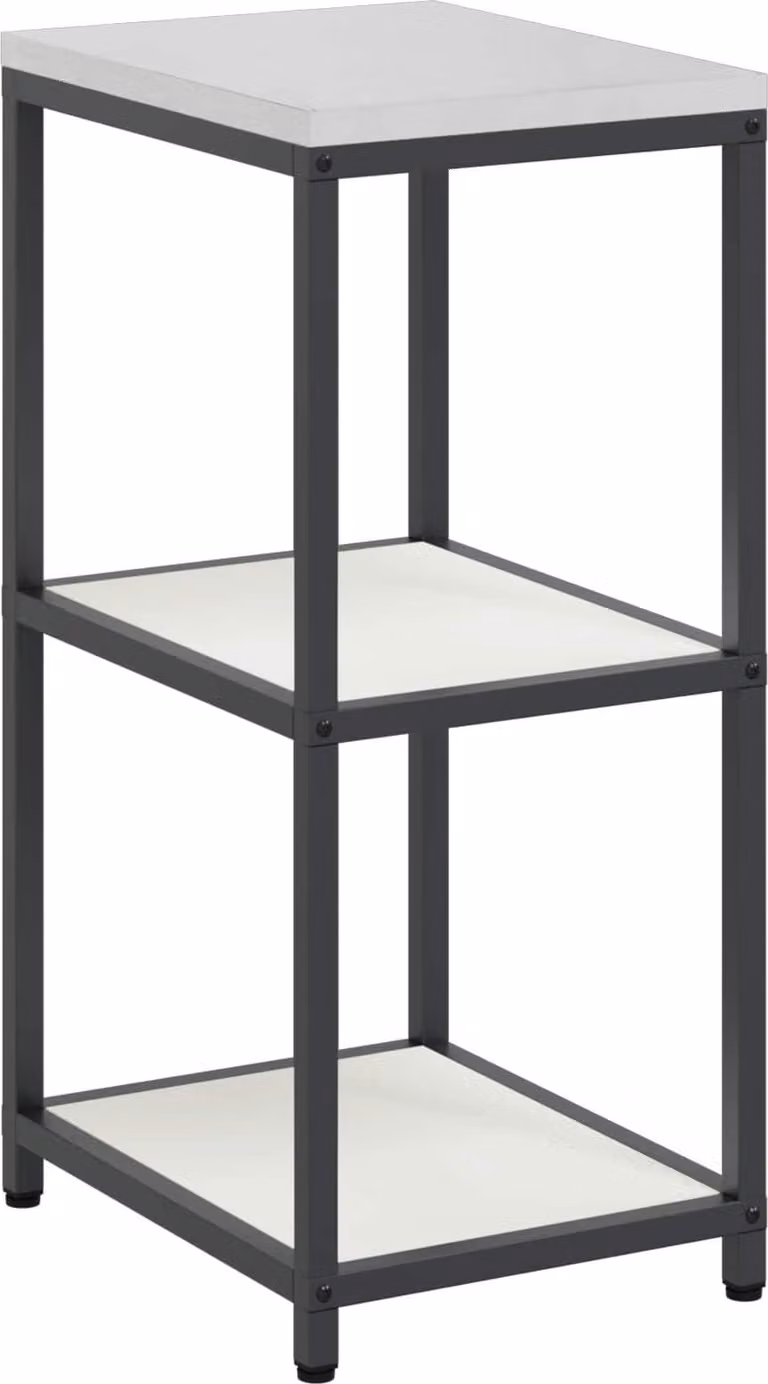 Stoccaggio in cucina HATTEM Bianco 40 x 50 x 92 cm Acciaio