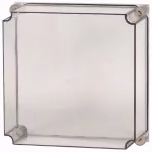 Coperchio Eaton, grigio fumo trasparente, A x L x P = 375 x 375 x 150 mm 081274