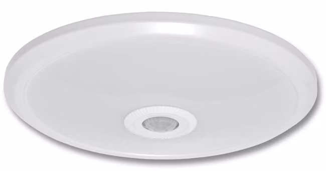 Plafoniera Ecolite LED 12W con sensore di movimento PIR Colore luce: Bianco caldo WHST78/LED-3000
