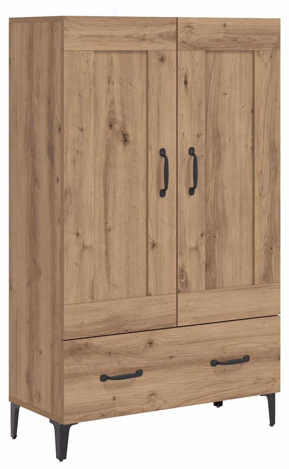 Credenza rovere Artisan 70 x 31 x 115 cm Materiale a base di legno