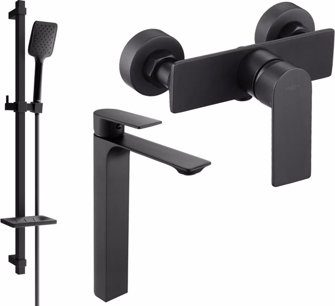 Mexen Alexa DQ62 set doccia, nero - 71214DQ62-70