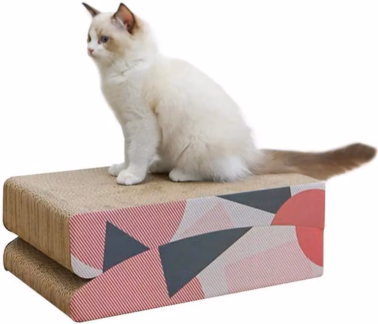 Azomor: grande tiragraffi per gatti con numerose possibilità di gioco e arrampicata