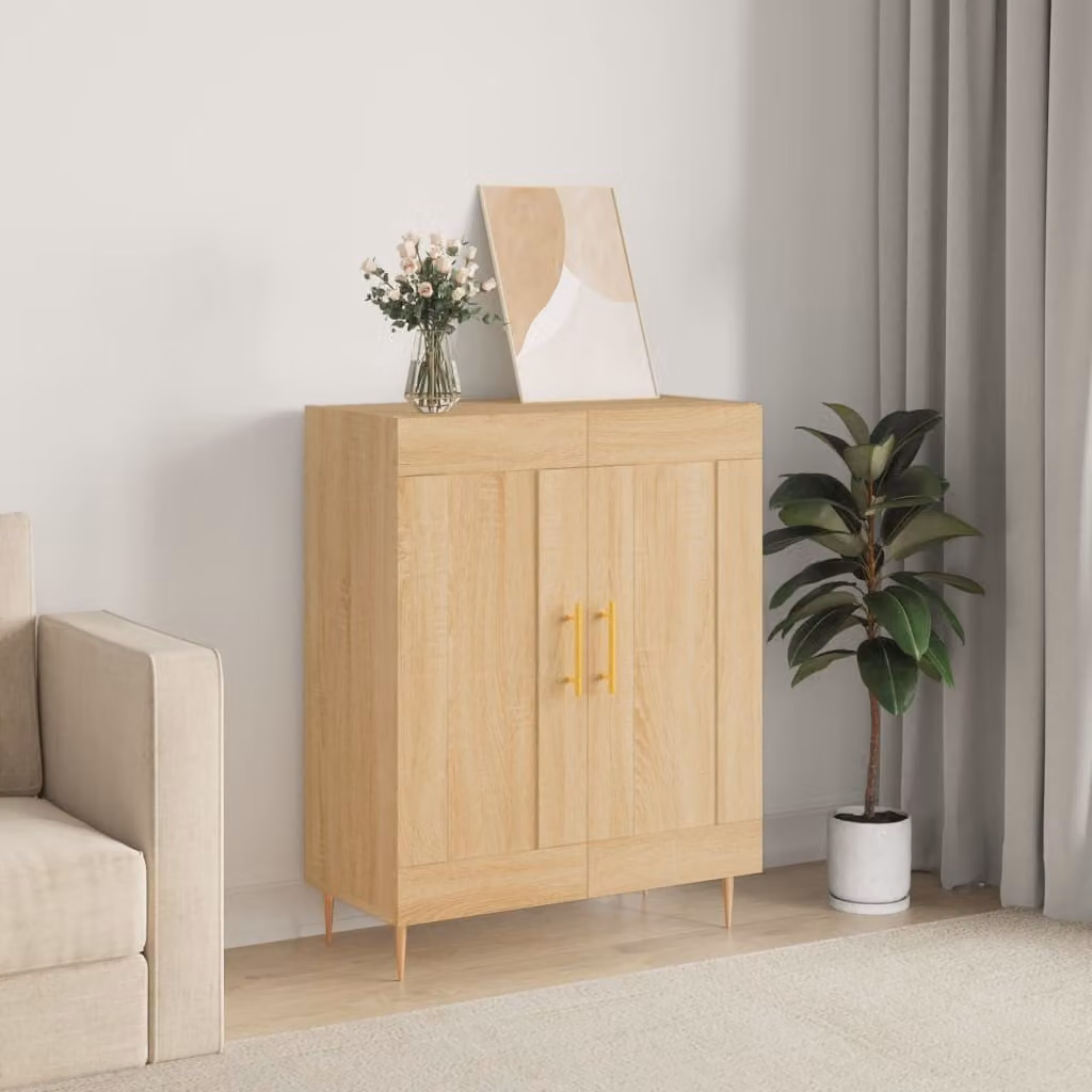 Credenza vidaXL in Rovere Sonoma, L/P/H: 69,5 x 34 x 90 cm