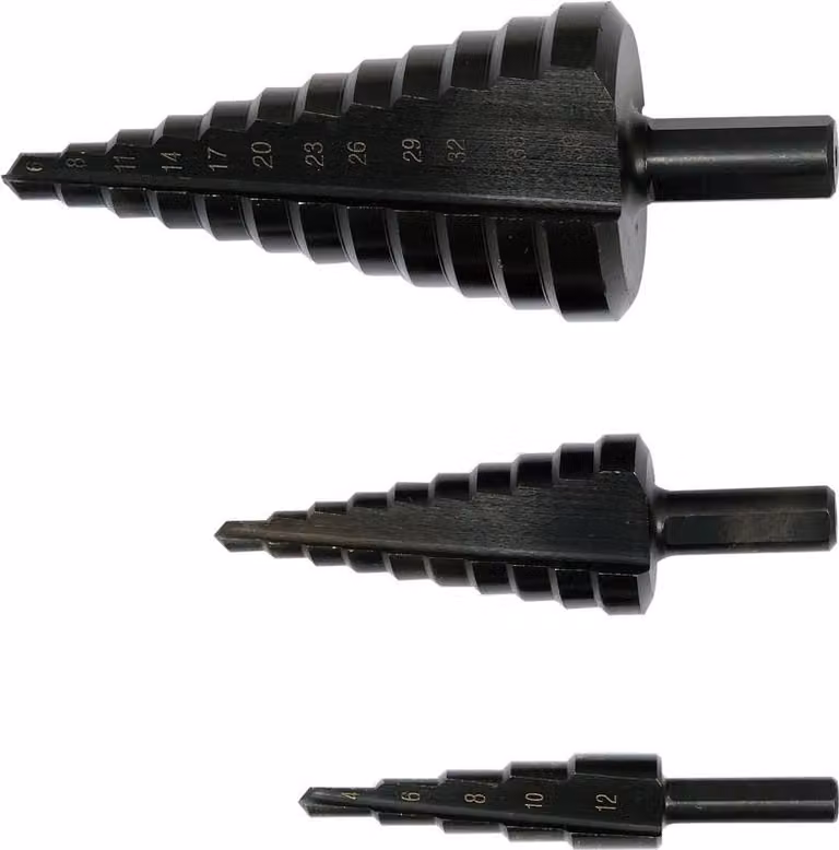 Yato Set di punte a gradino 3St. Yt-44732