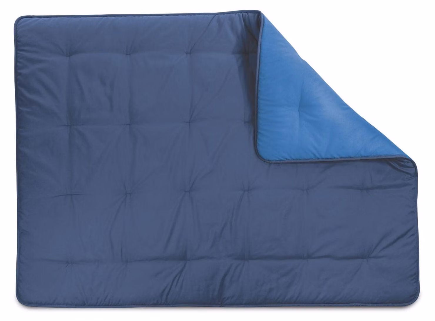 Coperta elettrica in microfibra per letto singolo, colore blu, 100% poliestere