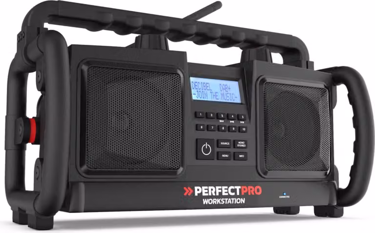 PerfectPro WORKSTATION Baustellenradio