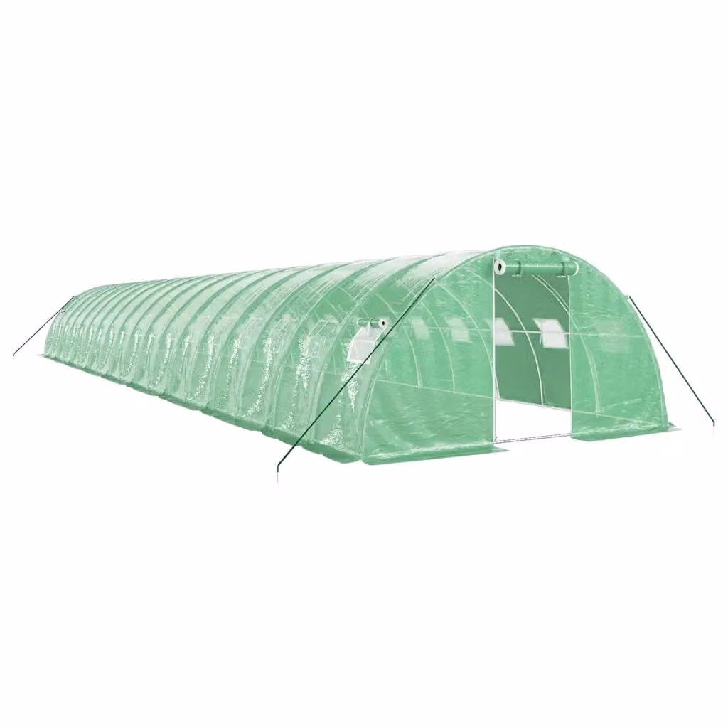 Serra Videx con telaio in acciaio zincato verde, L: 18 m, P: 4 m, H: 2 m – 2