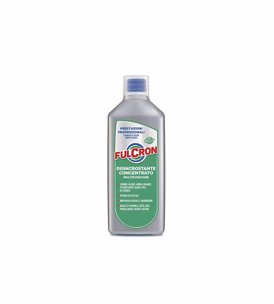 Fulcron Disincrostante Concentrato 1 L - Rimozione Calcare e Ruggine