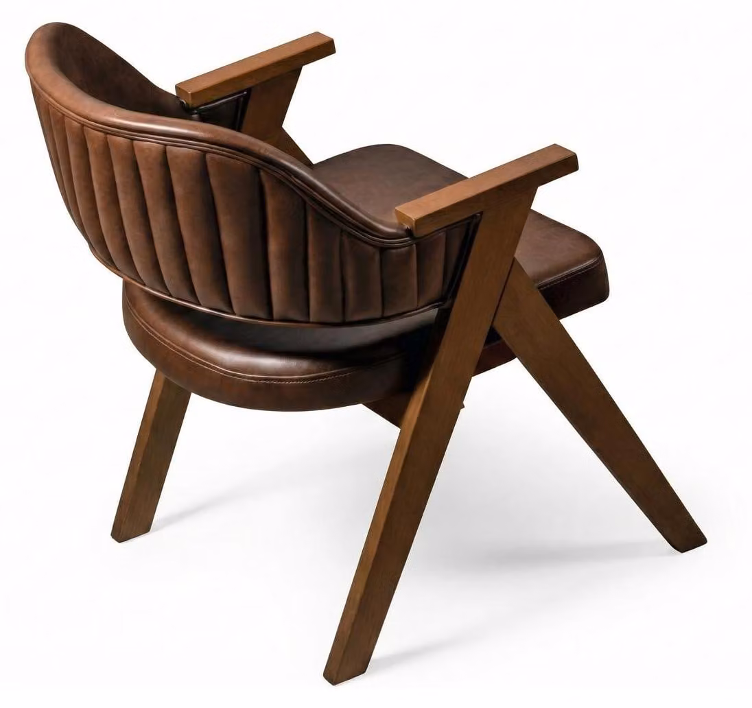 Sedia, stile moderno, colore marrone, nuova, imbottita, comoda, ideale per il soggiorno, confortevole