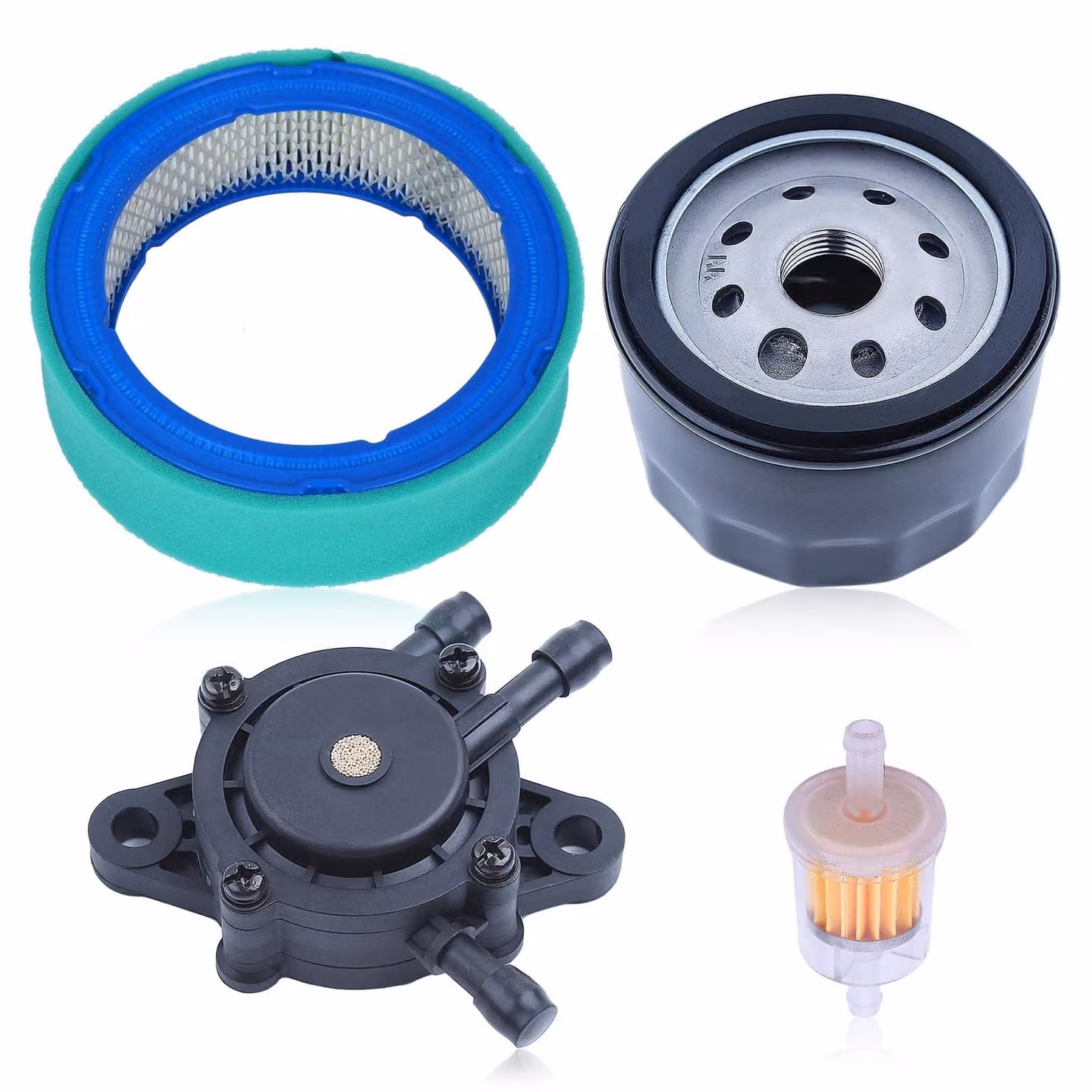 Solidchoice - Kit di filtri dell'aria per tosaerba e motori