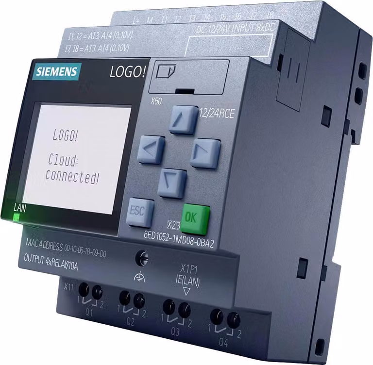 Siemens LOGO! 6ED1052-1MD08-0BA212/24RCE (6ED10521MD080BA2)