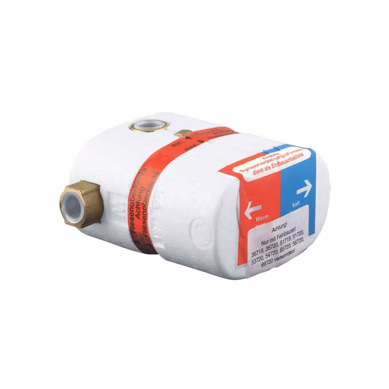 KLUDI Thermostat Corps de thermostat encastré Set brut, sans robinet d'arrêt, 35158, 35158