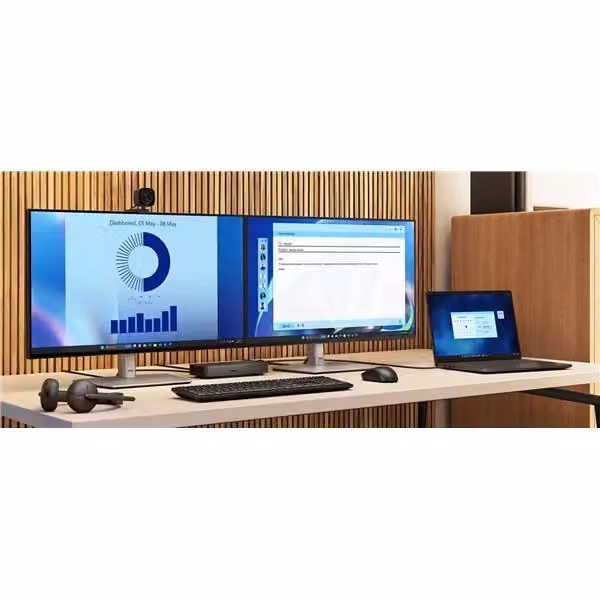 Docking Station Dell WD25 Nero con USB-C, HDMI, DisplayPort ed Ethernet/LAN – 2