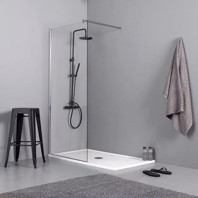 Doccia walk in 90 cm per piatto doccia