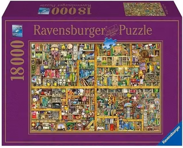 Puzzle 18000 pezzi Magic Library