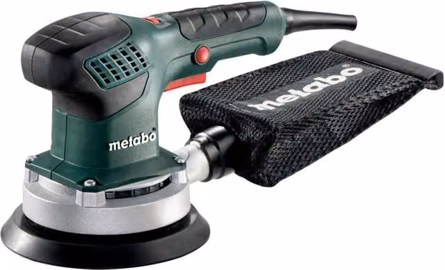 Levigatrice roto-orbitale Metabo SXE 3150 verde da 310 W