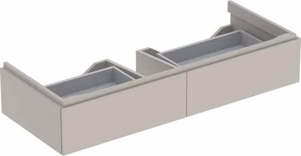 Geberit Xeno 2 armoire sous lavabo, 1174x220x462mm, 2 tiroirs, 500.517.00.1, 500.517.00.1