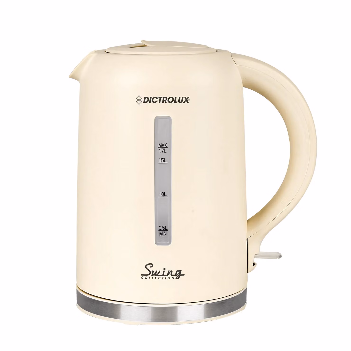 Bollitore Elettrico Dictrolux Swing Collection YG-608 Beige, 1,7 l, 2200 W – 1