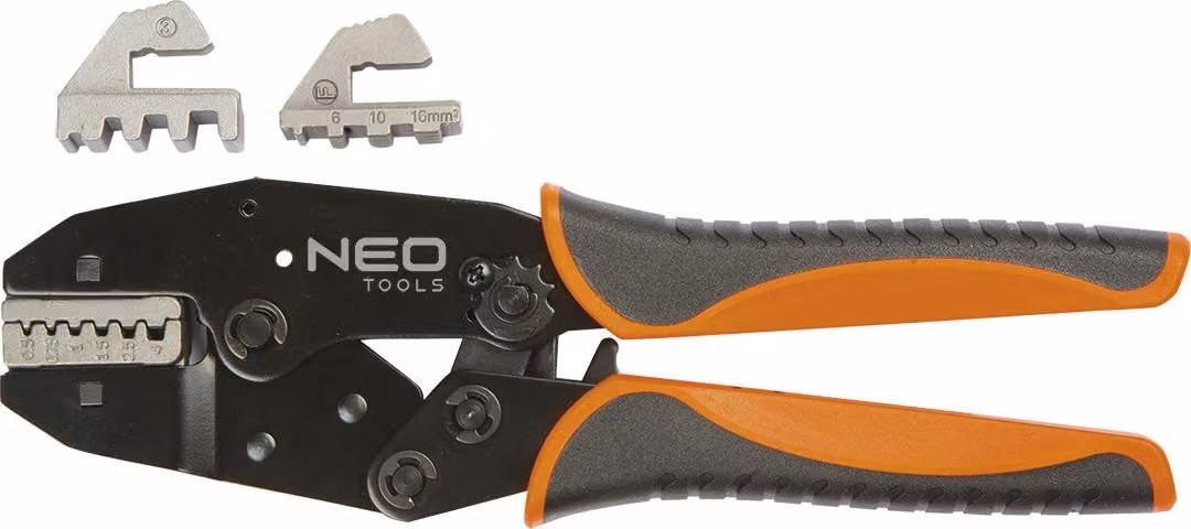 NEO TOOLS Pinza per crimpare i manicotti 0,5-16 mm2 (22-6 AWG)