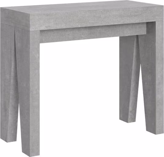Consolle allungabile 90x40/300 cm Naxor Cemento