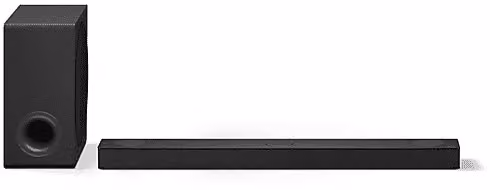 Soundbar LG S80TY 3.1.3 canali con potenza massima di 480 W, tecnologia Dolby Atmos, Wi-Fi e Bluetooth, colore Nero