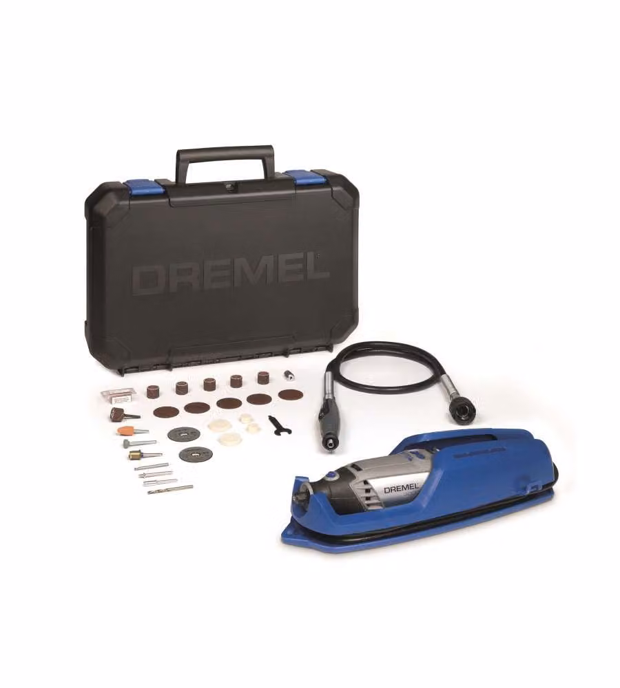 Dremel Multiutensile da Banco 130W Blu con Accessori