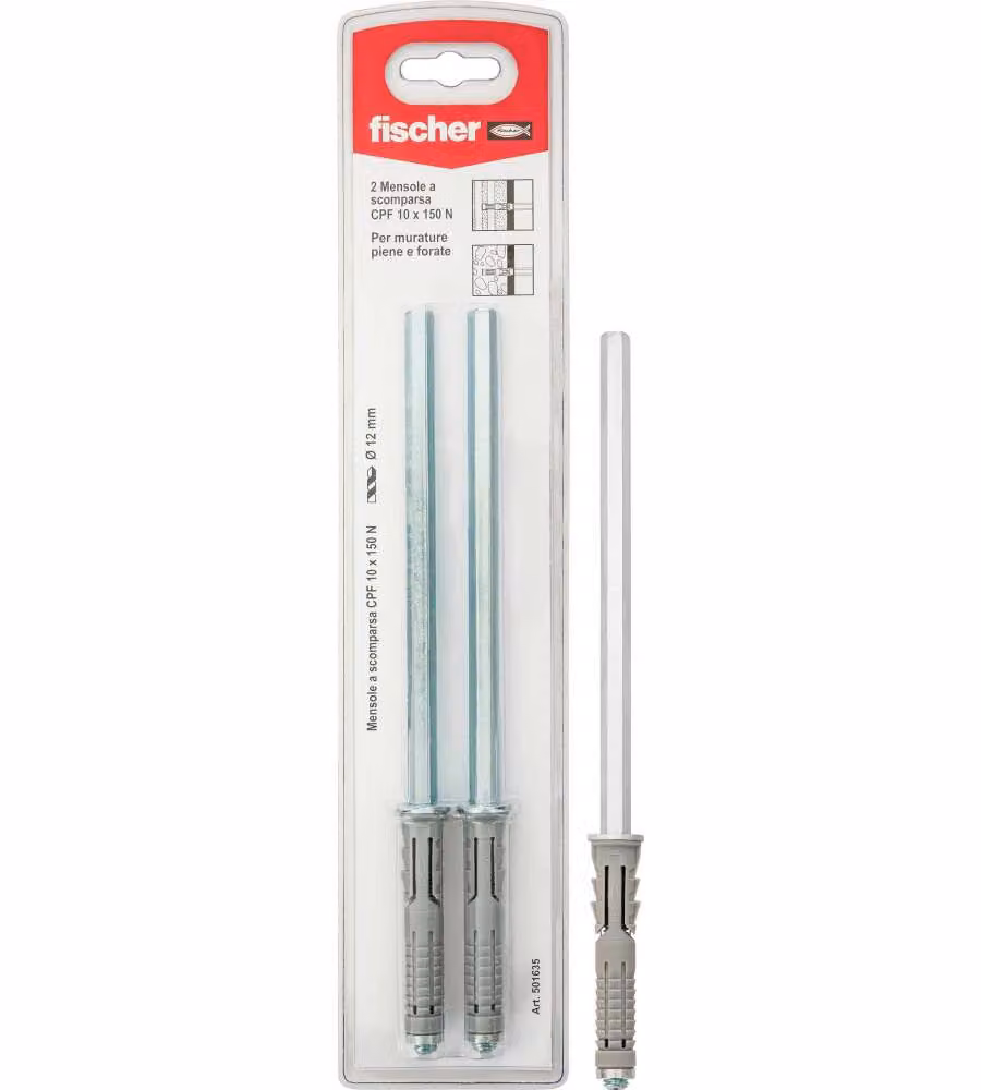 Fischer Reggimensola a Scomparsa - Nylon - 150 mm