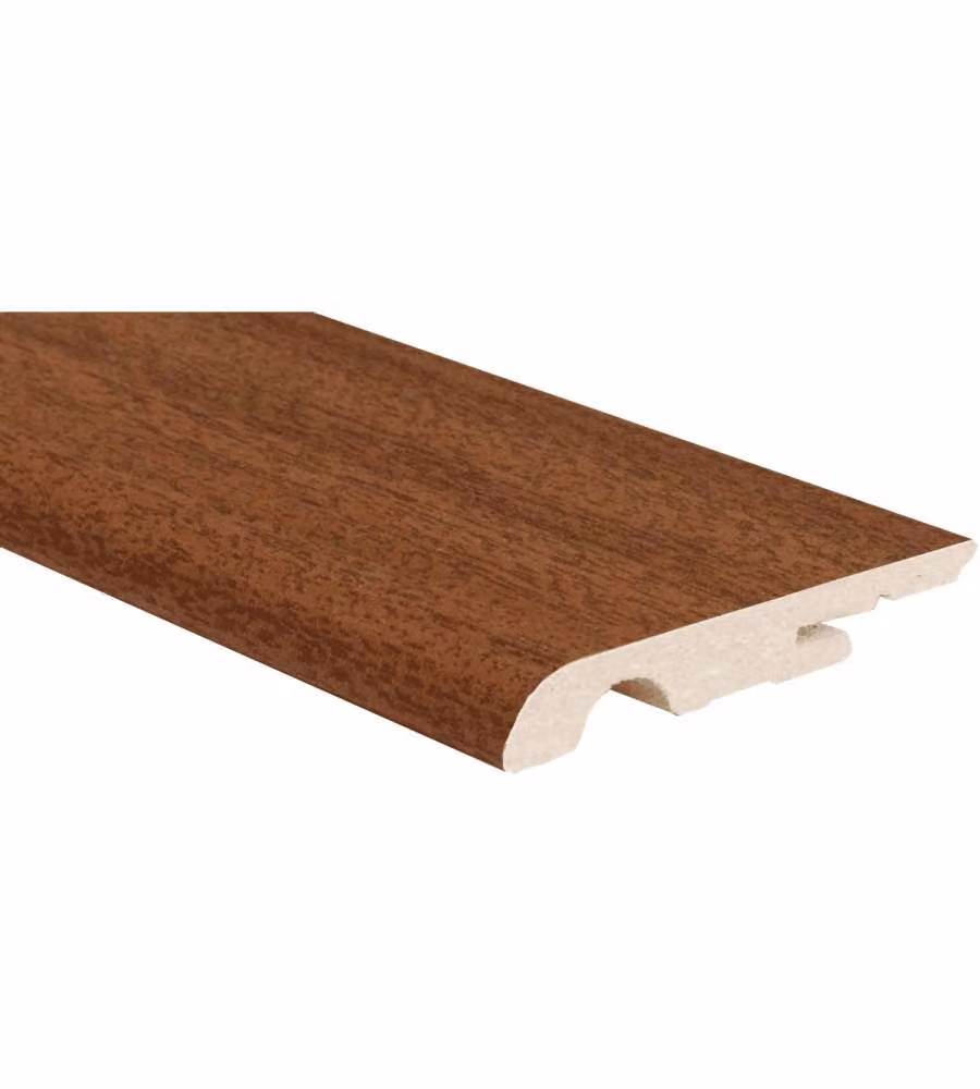 Kimono Battiscopa MDF Melaminico Mogano 6,5 cm x 2,4 m Finitura Moderna