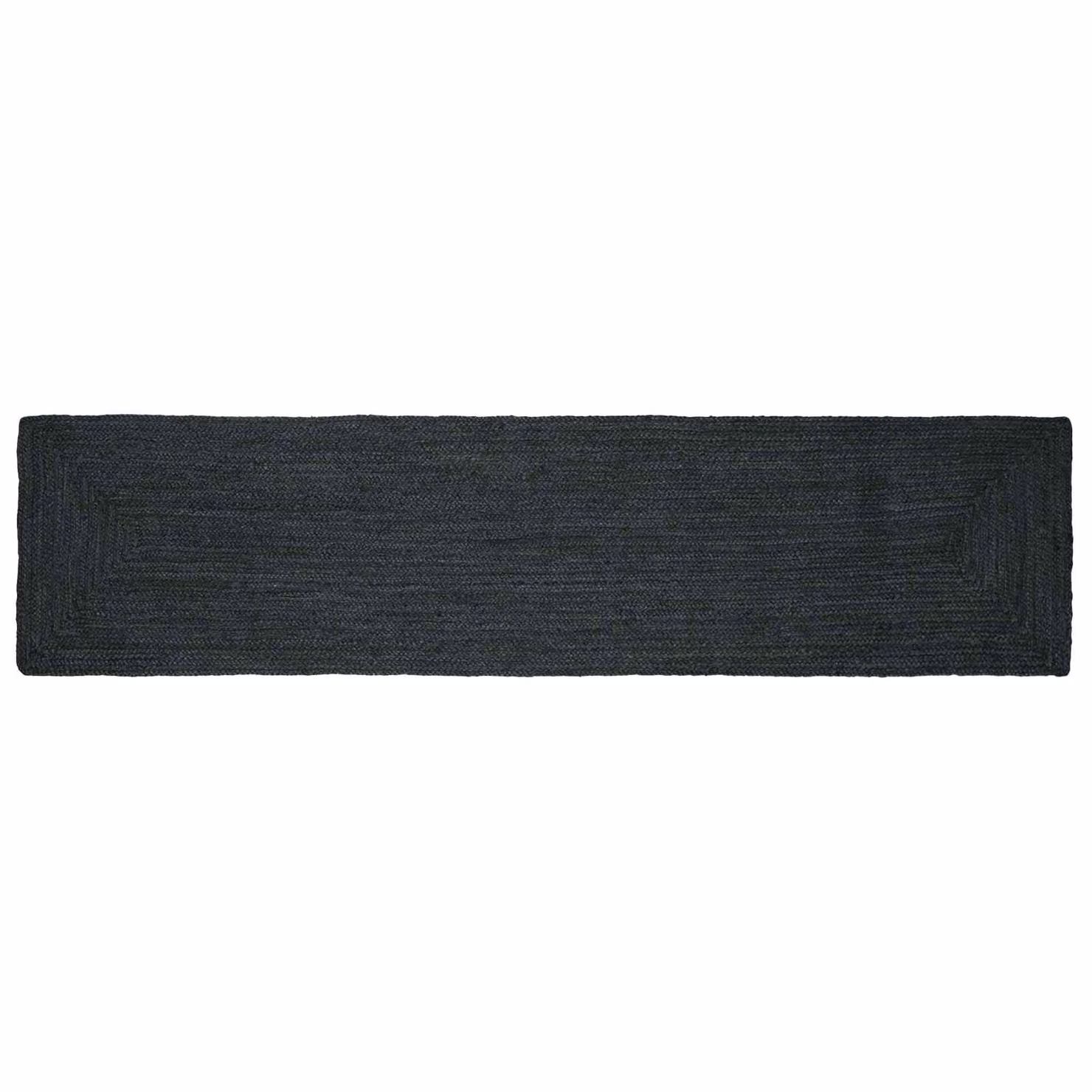 Tappeto da area moderno in juta vidaXL Grigio Antracite L: 60 cm, P: 300 cm