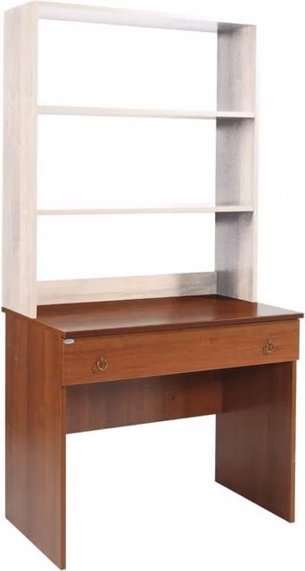 Scrivania Classic con 1 Cassetto Azur Line, Colore Bronzo/Marrone, L 90 x P 56 x H 75 cm