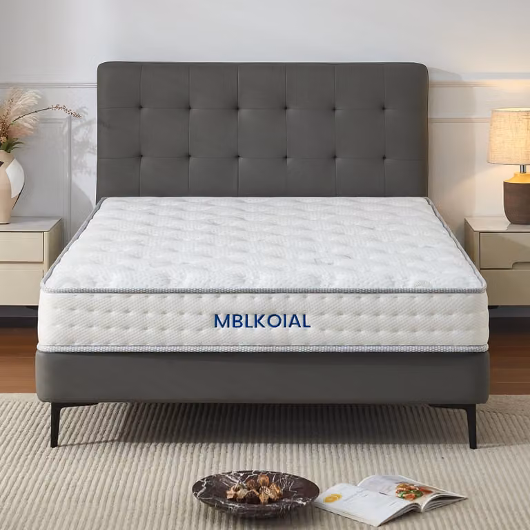 Materasso a molle insacchettate a 7 zone, dimensioni 140x200 cm, rigidità H3, altezza 20 cm