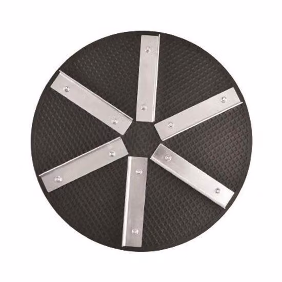 Raschietto con raschietti per levigatrice per intonaco 390 mm