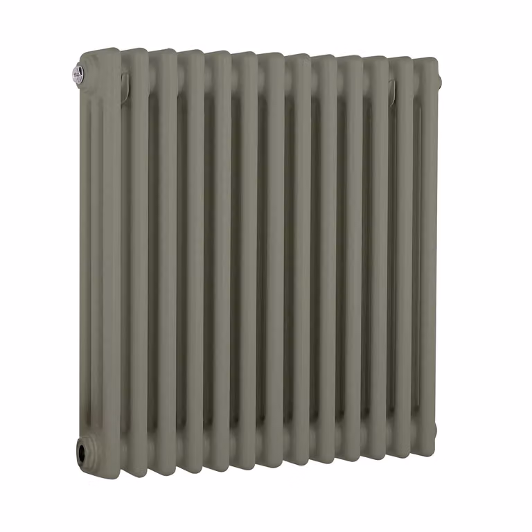 Radiatore Orizzontale a Colonne (3 Colonne) 600mm x 605mm - Verde (Sage Leaf Verde) - Regent