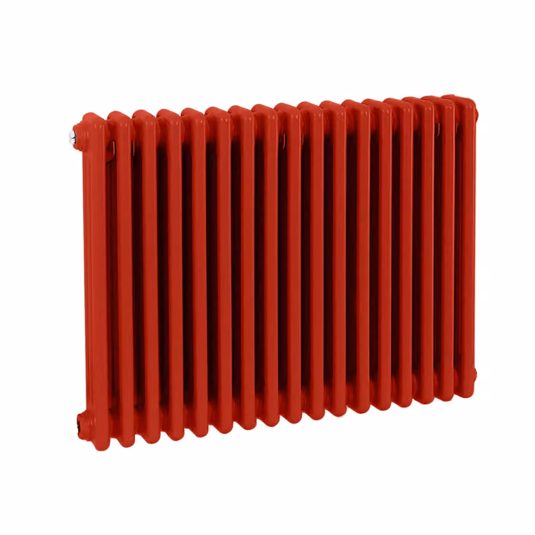 Radiatore Orizzontale a Colonne (2 Colonne) 600mm x 785mm - Rosso (Siamese Rosso) - Regent